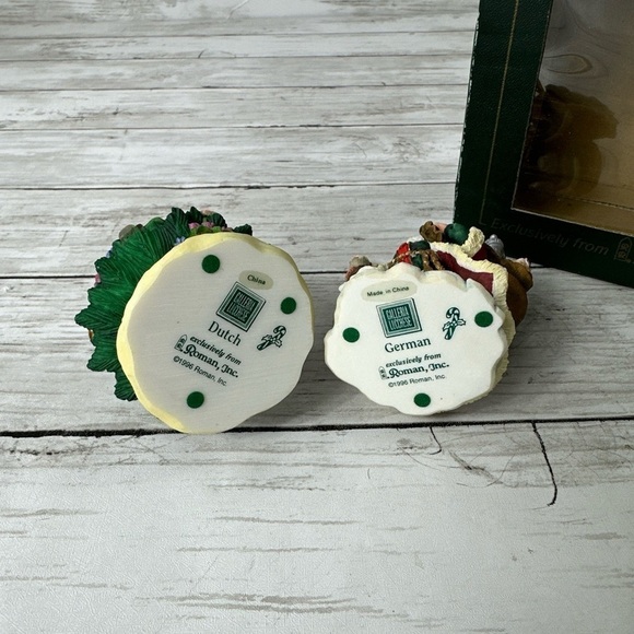 Vintage Roman Christmas Around the World German Santa And Dutch Tree 1996 - Picture 4 of 6